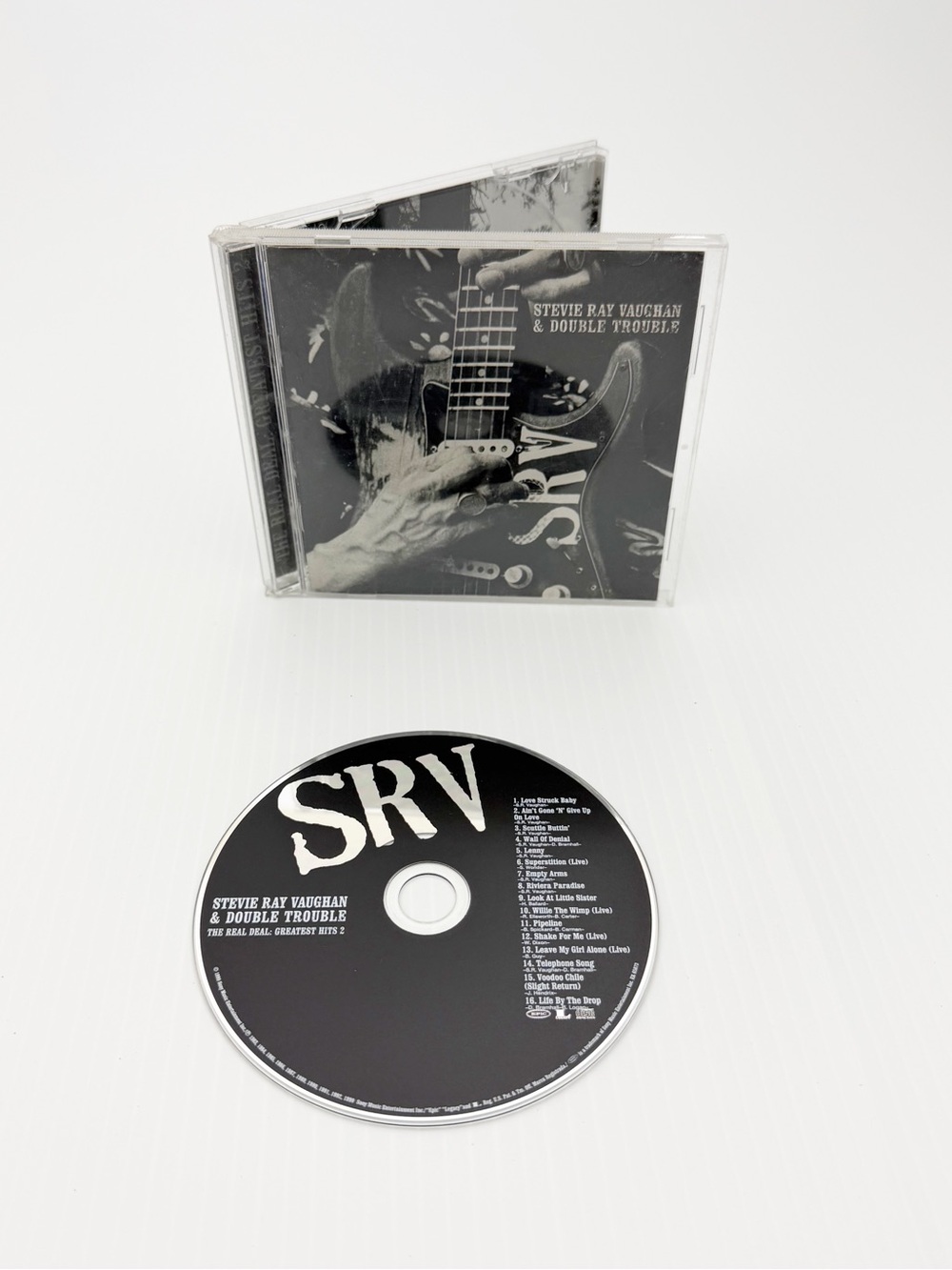 Stevie Ray Vaughan & Double Trouble The Real Deal Greatest Hits Audio Music CD